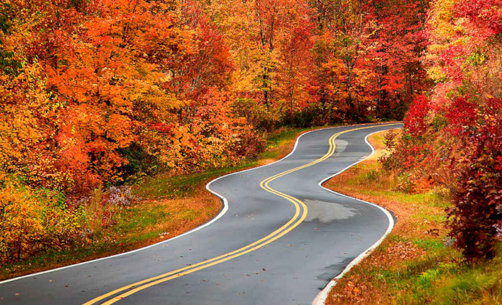 Twisty Ohio Back Road Image